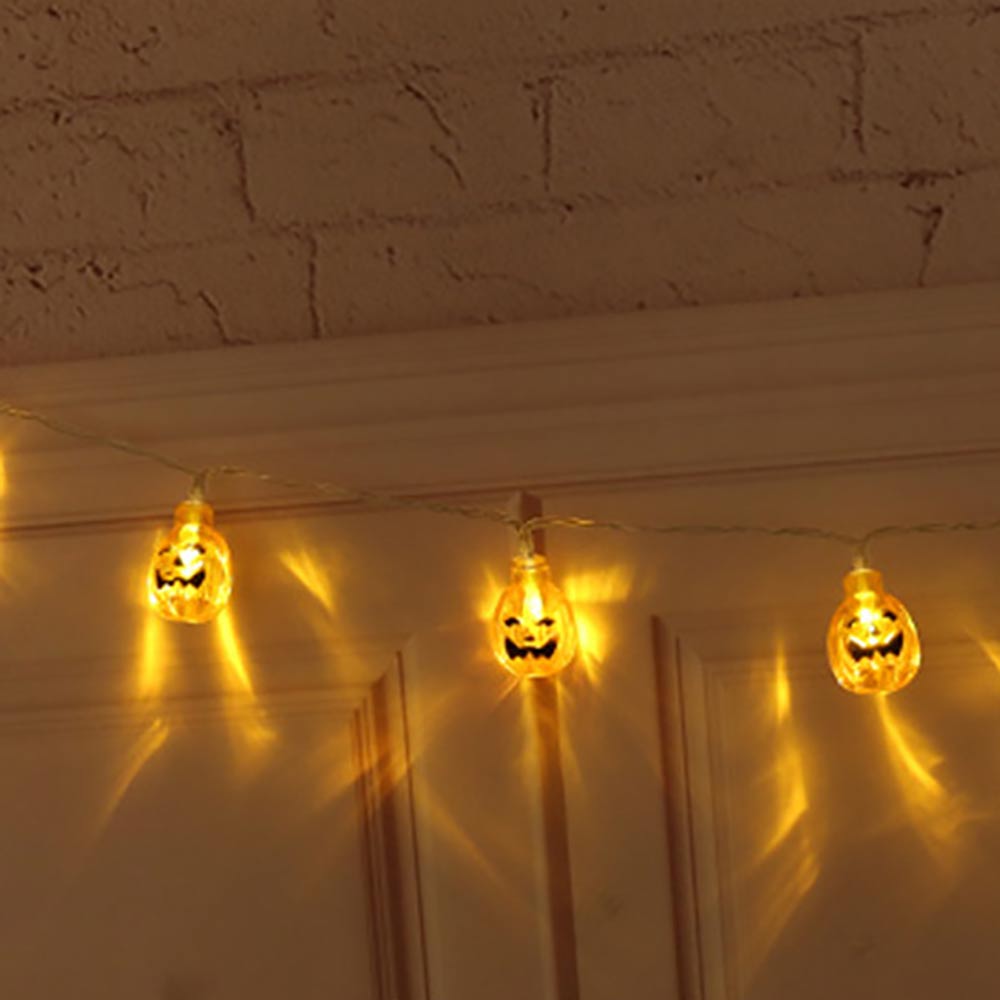Halloween Decorative String Lights Pumpkin Ghost